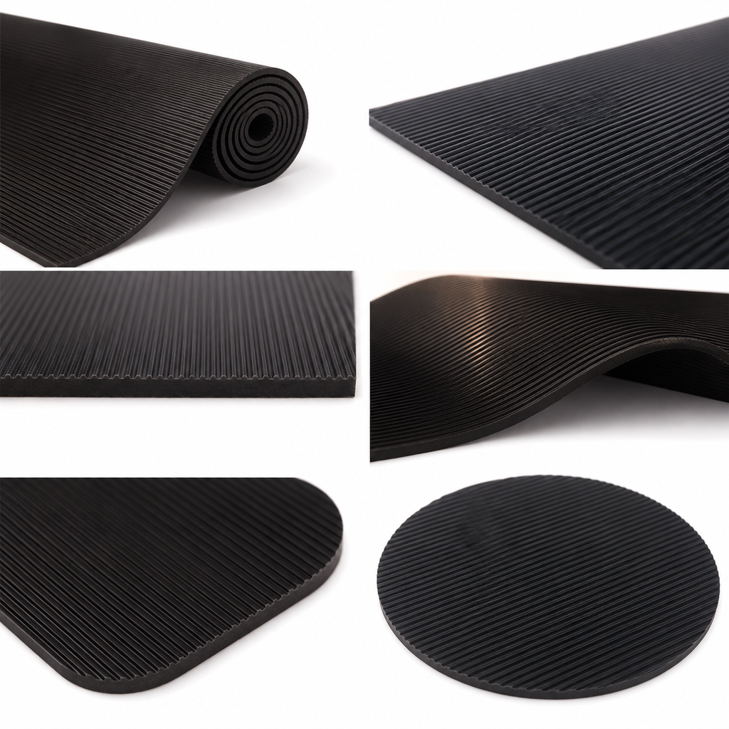 Fine Rid Rubber Matting 3mm to 6mm thick for Mats & walkways