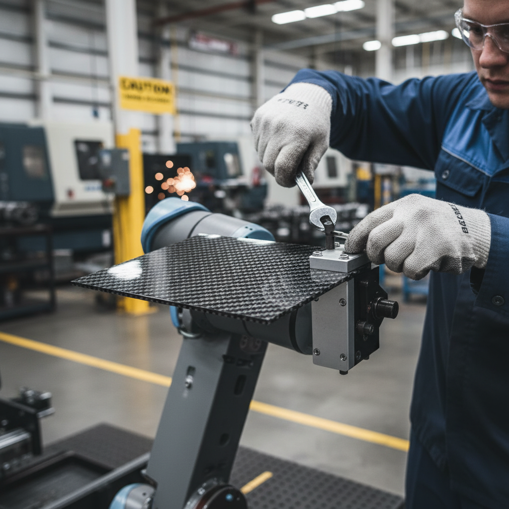 Premium Double-Sided High Strength Carbon Fibre Sheet with High Gloss Finish for Aerospace and Engineering Applications