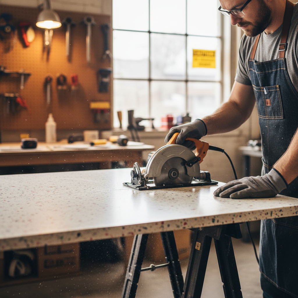 Premium 100% Recycled Plastic Sheet - White Lollipop, Waterproof, UV Resistant for Interior and Exterior Design