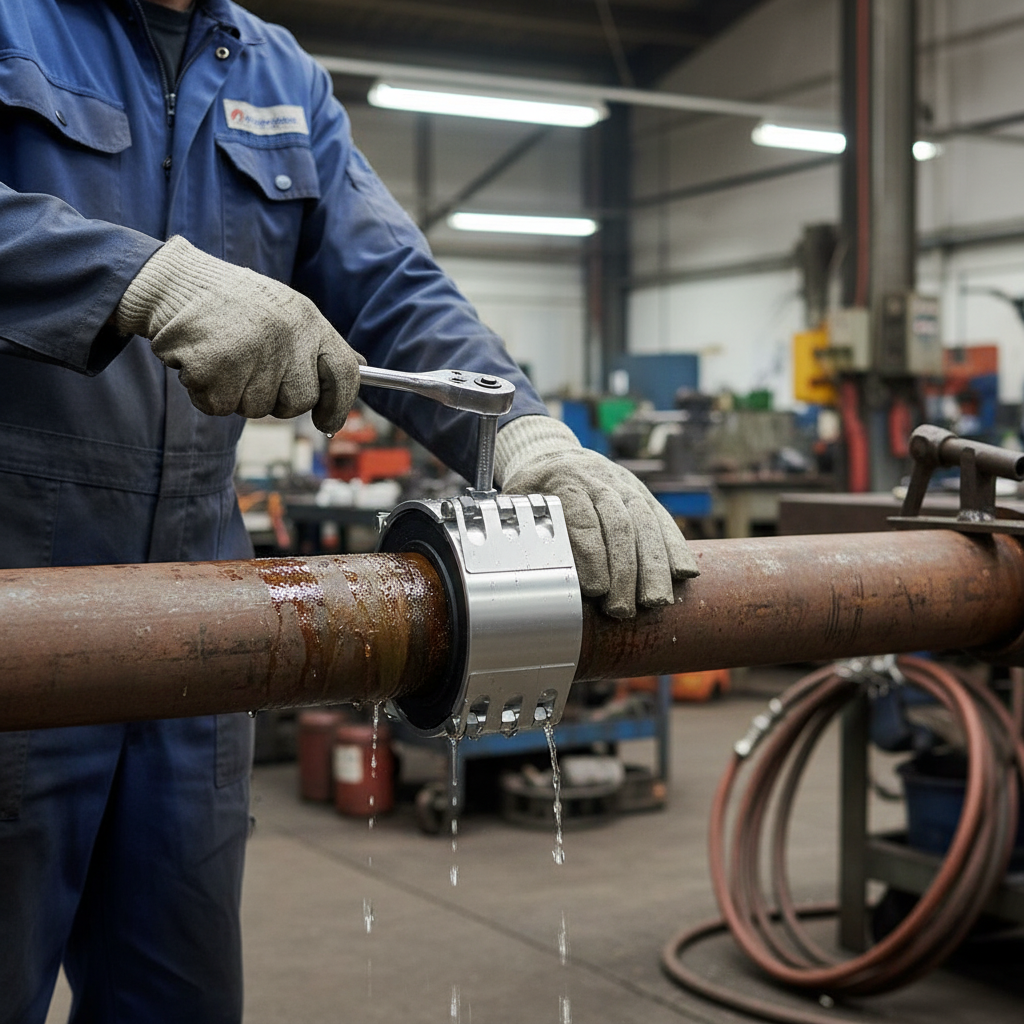 Premium Repair Double Lock Coupling Type II for Permanent Pipeline Repairs Under Pressure