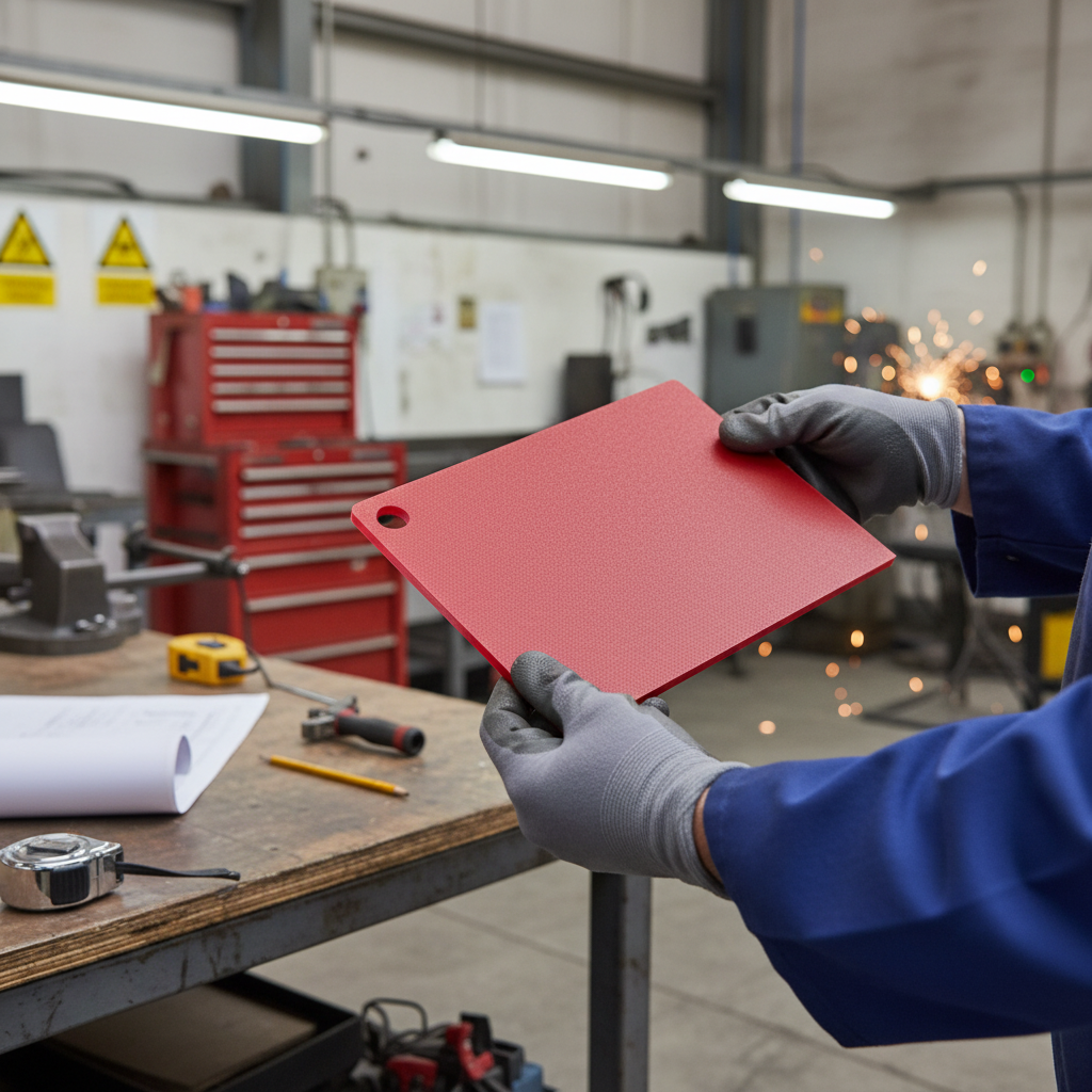 Premium Frosted Acrylic Sheet in Chilli Red - High-Performance, Durable, and Versatile for Interior Design and Signage