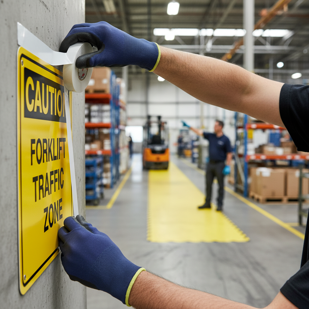 Premium Double-Coated Acrylic Foam Tape - High-Performance White Adhesive for Signage Applications