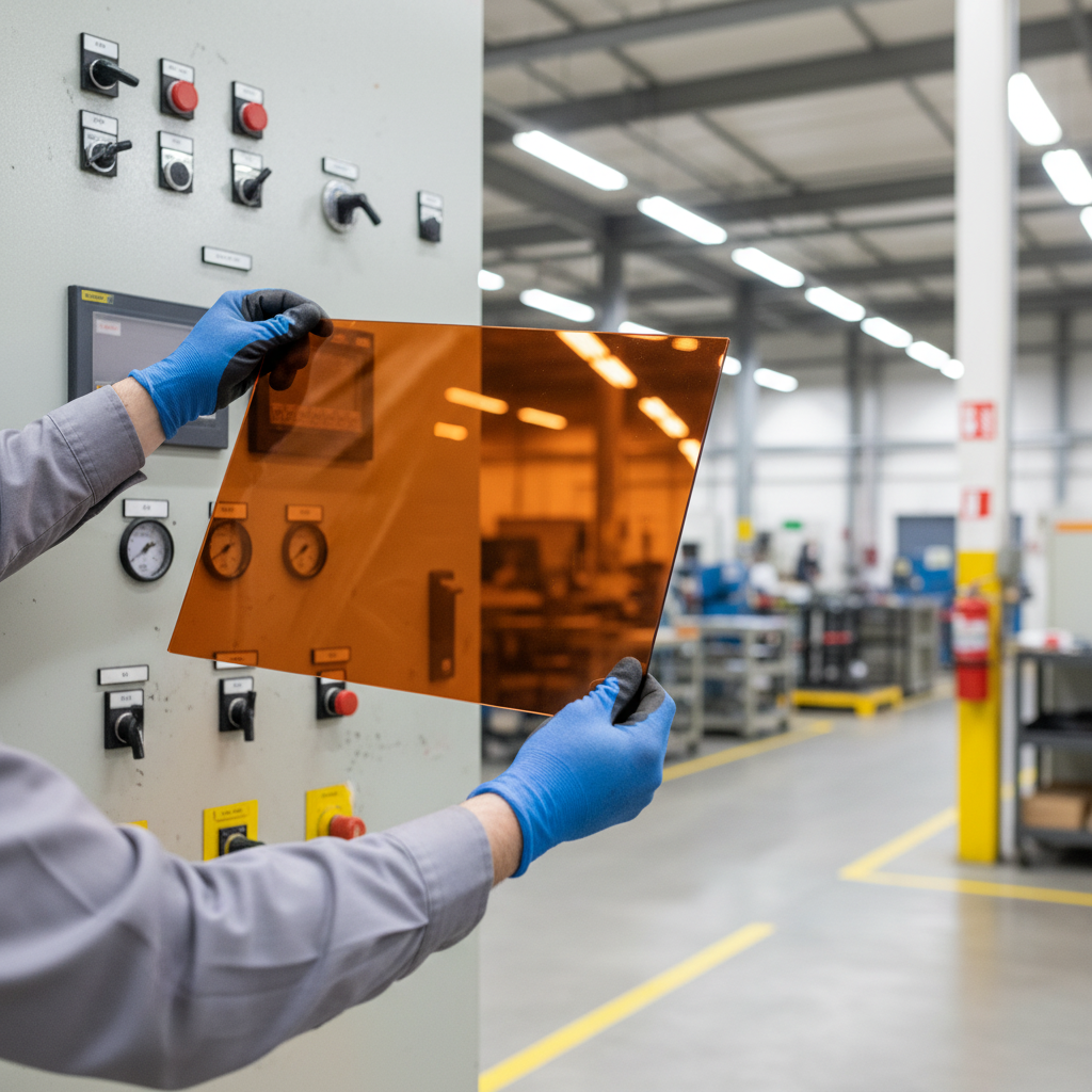 Premium High-Performance Acrylic Mirror Amber Sheet - Lightweight, Shatter-Resistant, and Easy to Fabricate for Various Applications