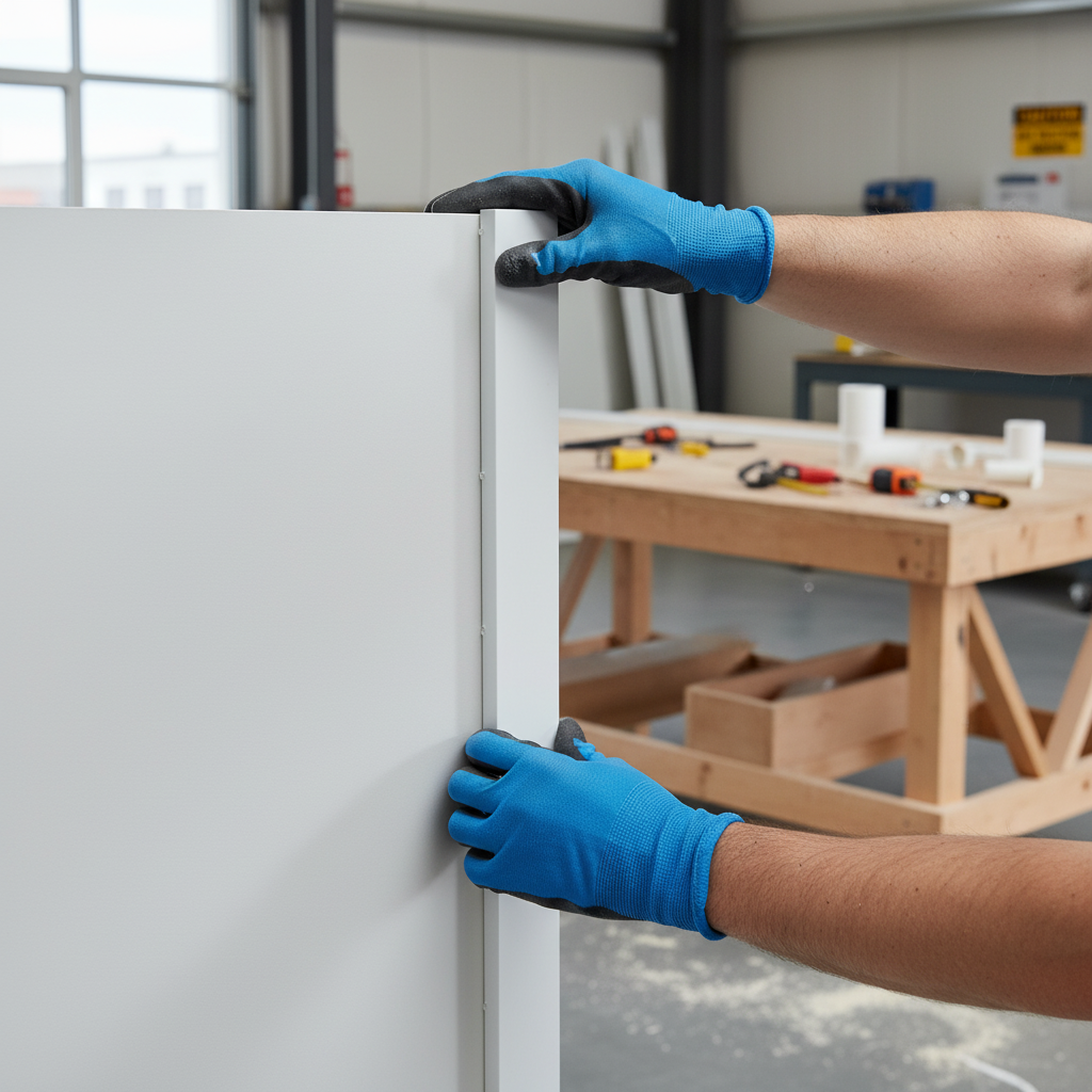 Premium Plastic PVC T Section Profile - 75m Pack with Versatile Applications and Durable Design