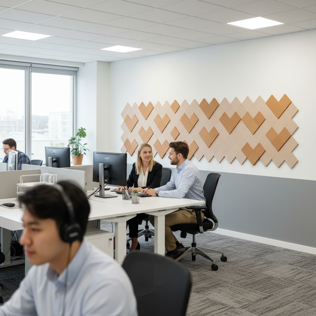 Premium Recycled PET Felt Acoustic Square Panel 600mm x 600mm x 90mm for Superior Sound Absorption and Easy Installation