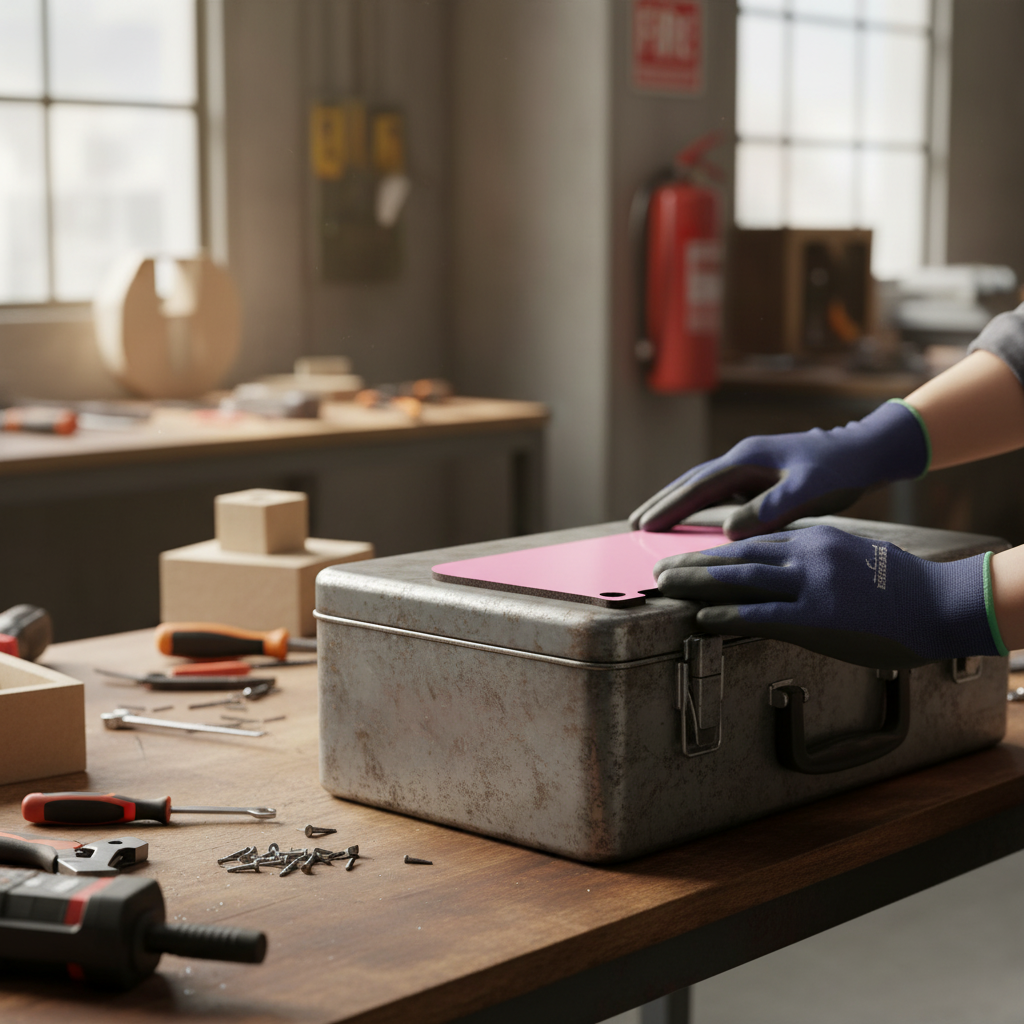 Premium Aluminium Composite Panel Pink Matt/Gloss Sheet - 0.3mm Thick, Lightweight with High Gloss Finish for Signage and Displays