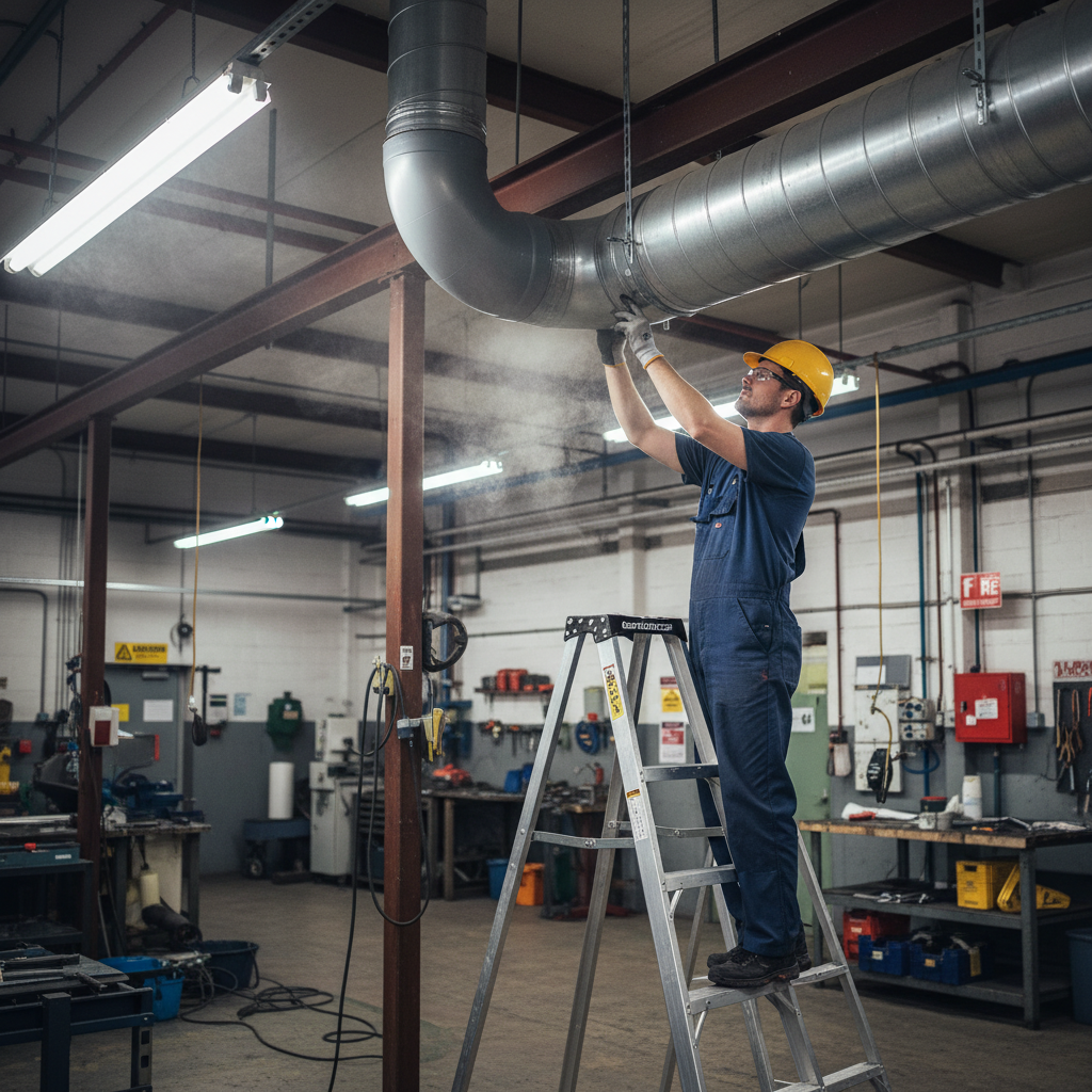 Premium 90° Ventilation Bend - Durable PPS Ducting for Industrial and Commercial Applications