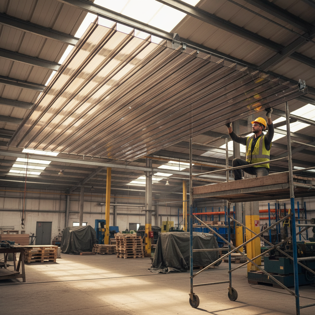 Premium Triplewall Polycarbonate Sheet - Bronze Tint, Lightweight, Impact Resistant, UV Resistant for Versatile Applications