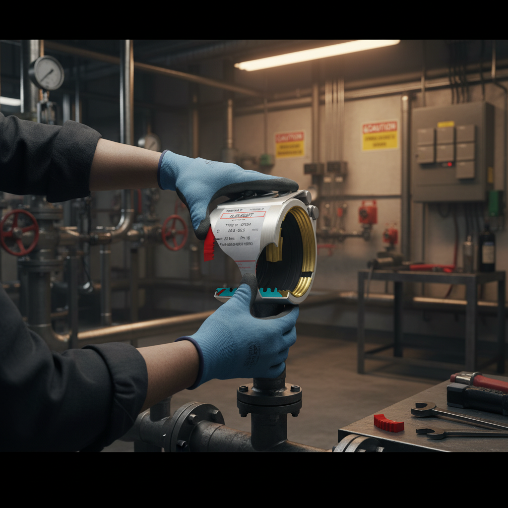 Premium Adaptor Coupling Type I for Plastic to Metal Connection - High-Performance Seal Design for Easy Installation