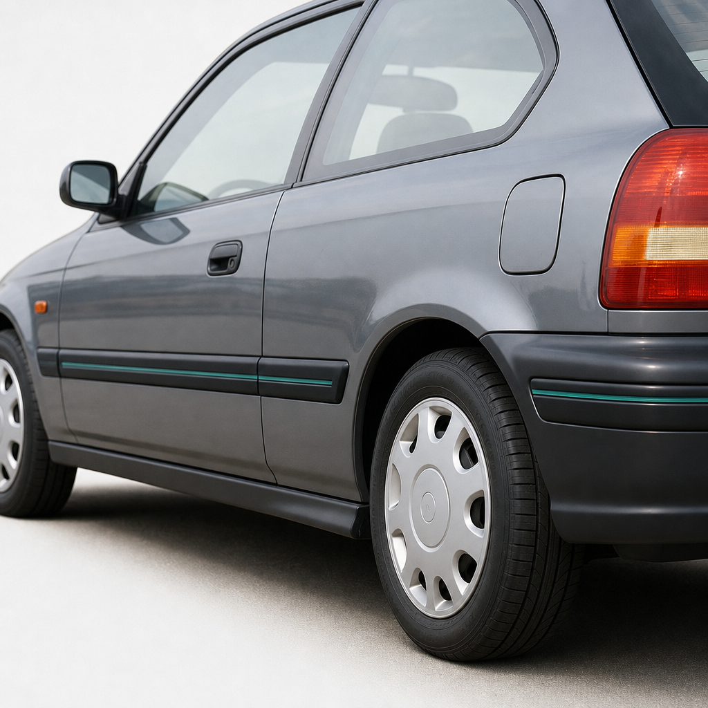 Side Mouldings Set with Bumper Trim – Fits Ford Fiesta Mk3 RS Turbo