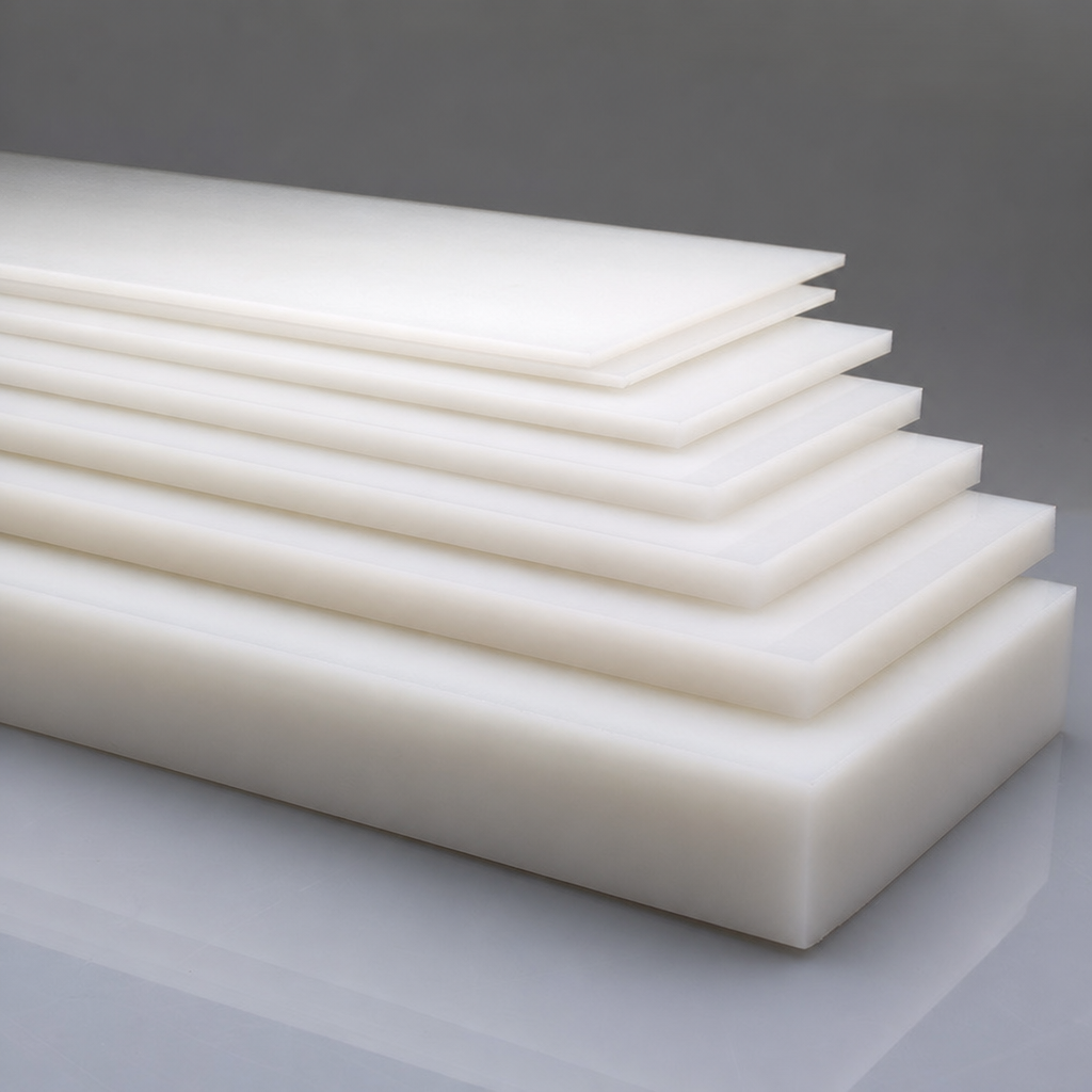 Natural Acetal Sheet for Food Production & Engineering (Various Sizes) 2mm to 40mm thick