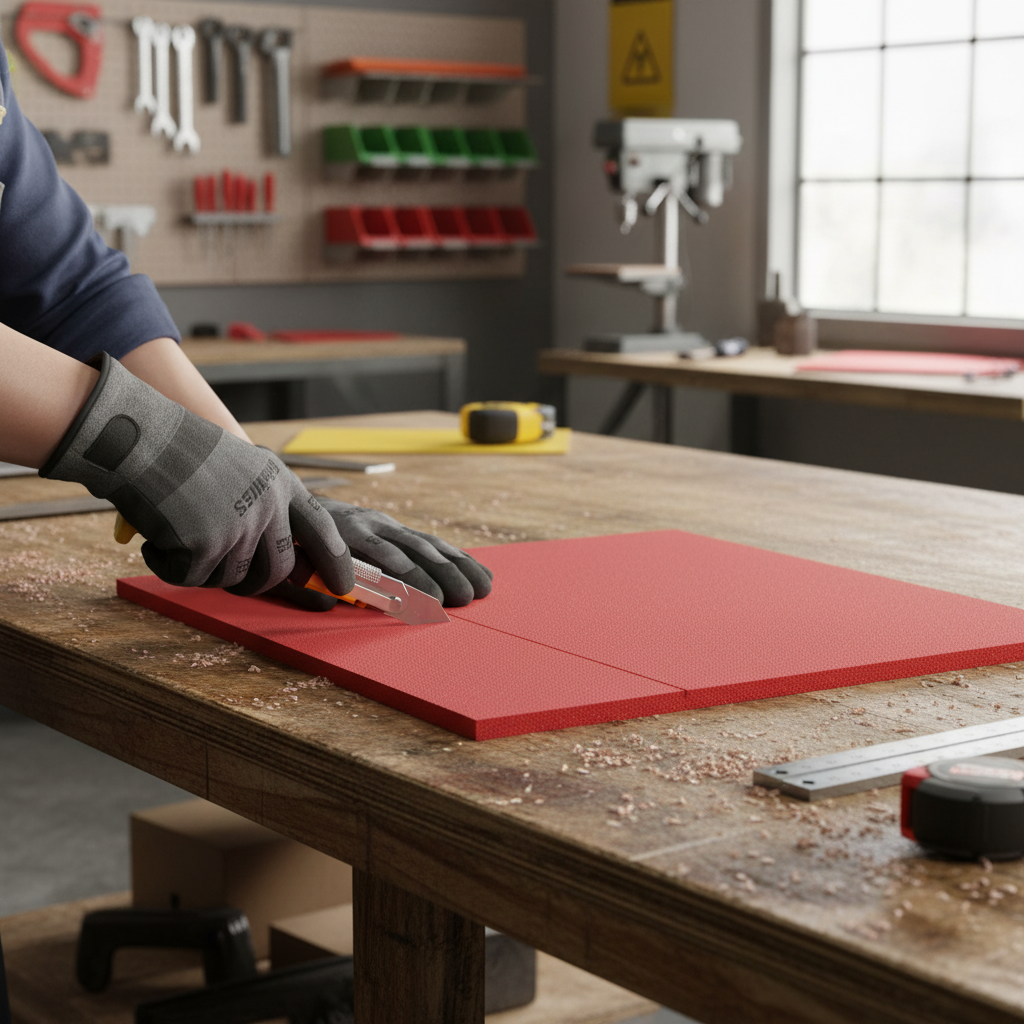Premium Durable Foam PVC Red Sheet for Signs, Displays, and Construction Applications