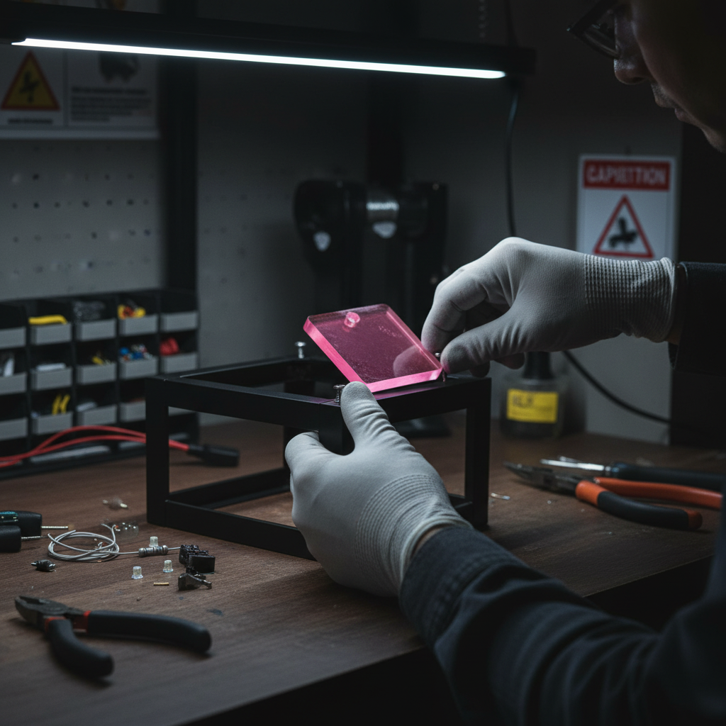 Premium Red Purple Acrylic Sheet - High-Performance Cast Material with Unique Mist Effect, Fully Recyclable and Easy to Process