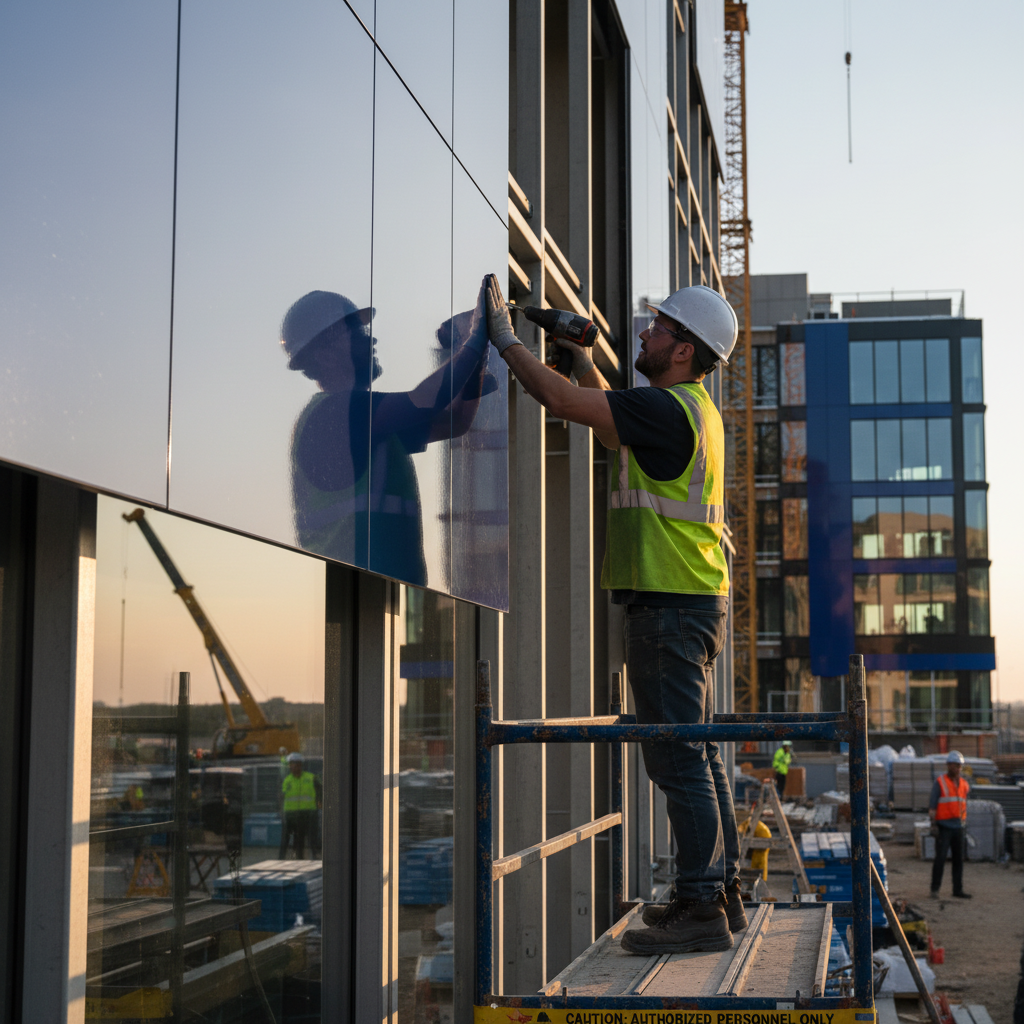 Premium Aluminium Composite Panel Gloss/Matt Blue Sheet for Signage and Displays with Excellent UV Resistance and Durability