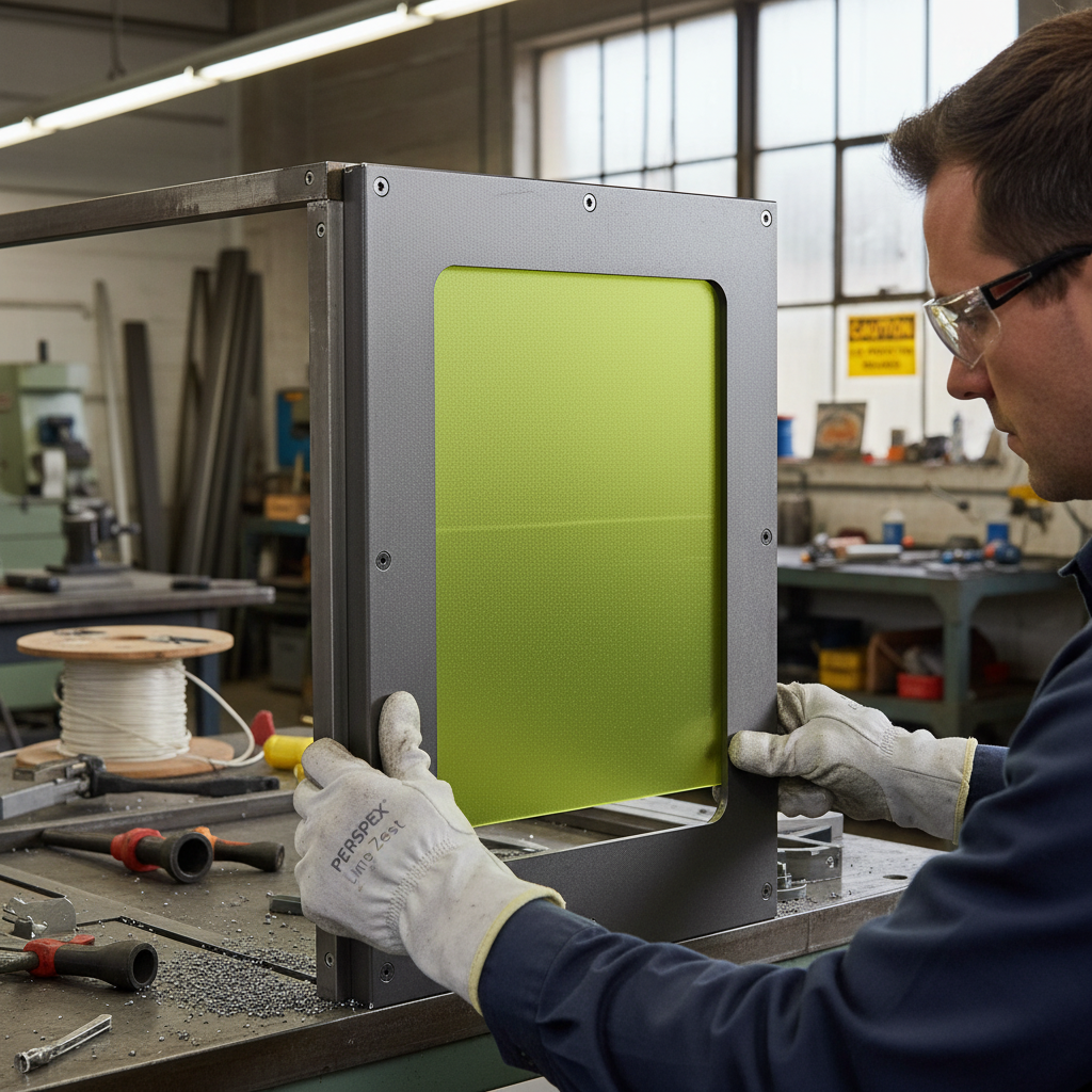 Premium Green Acrylic Sheet with Double-Sided Matt Surface for Interior Design and Signage Applications