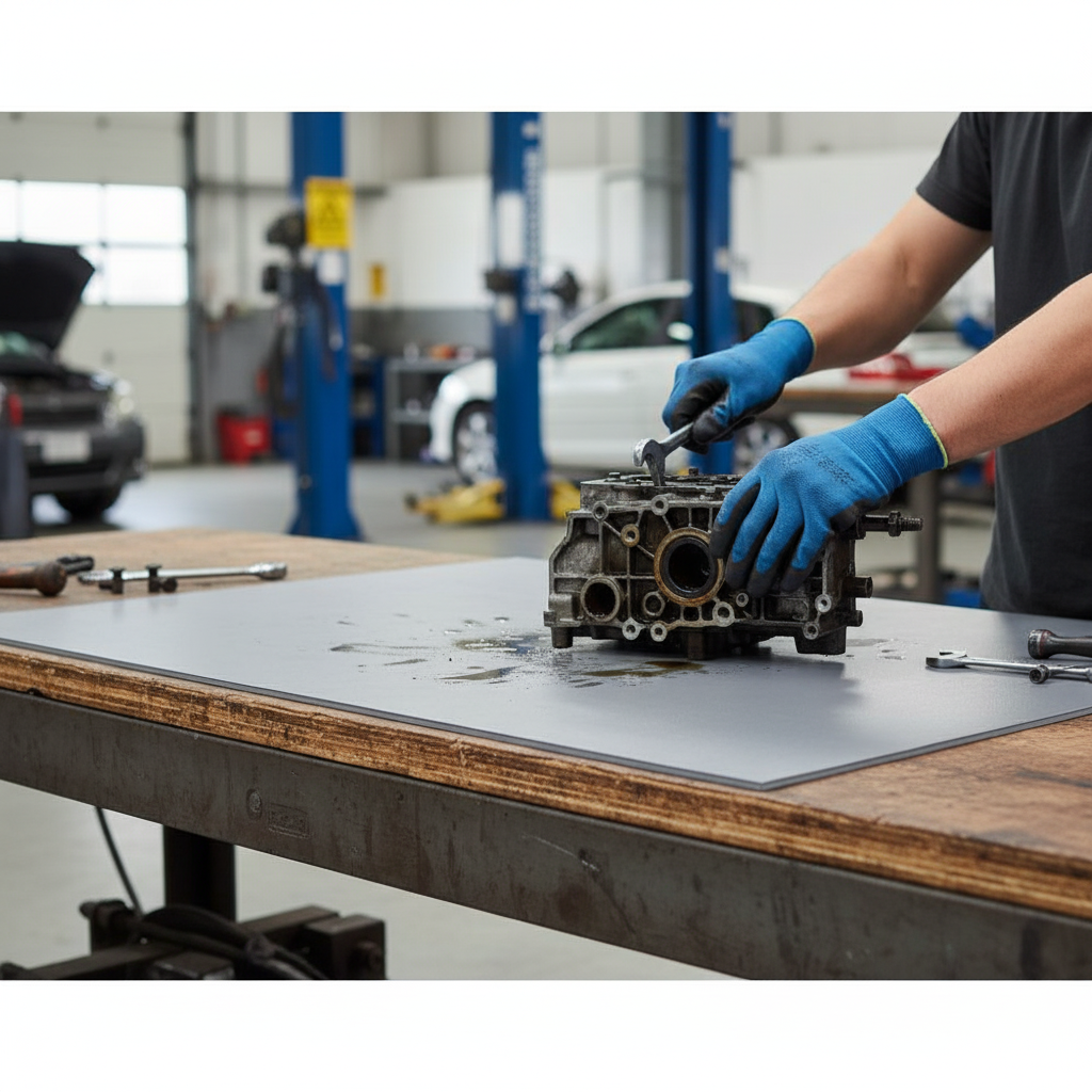 High-Performance Polyester Backed Grey Sheet with High Strength and Heat Resistance for Chemical Engineering Applications