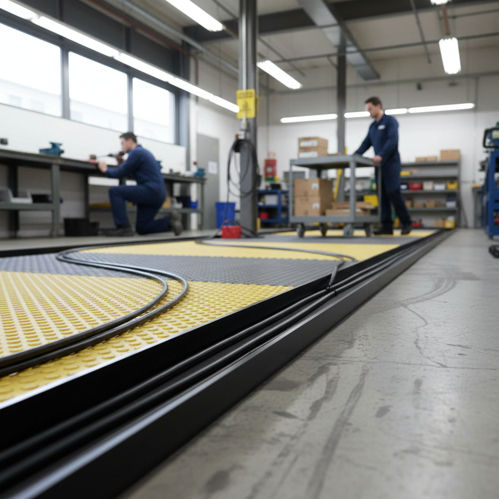 Premium Heavy Duty Single Channel Plastic Capping Trim - 50m Pack with High Toughness and Chemical Resistance