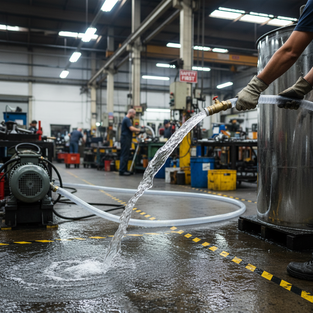 Premium Bio-Based Reinforced PVC Hose for Food and Beverage Applications - Chemical Resistant and Temperature Rated from -10 to 60°C