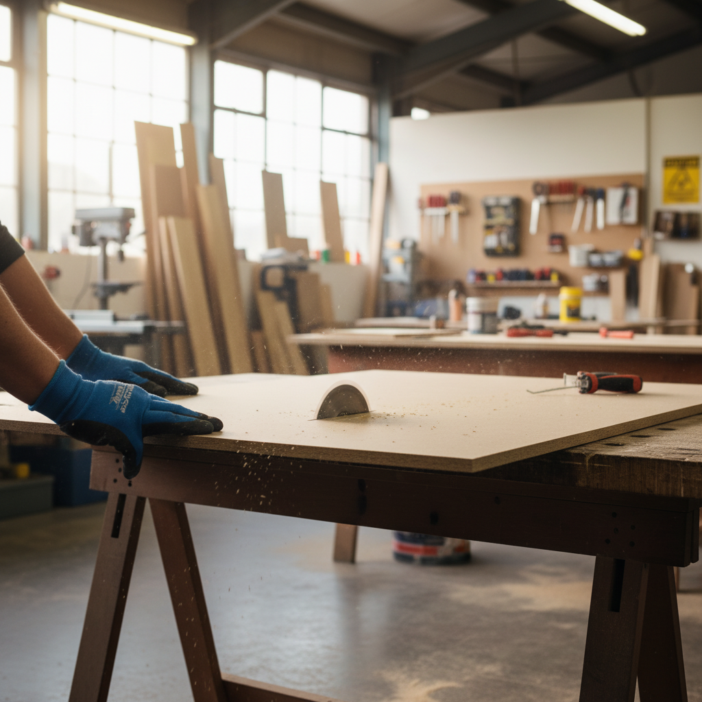 Premium Flame Retardant MDF Sheet for Fire Rated Applications - Euroclass B Certified for Internal Use