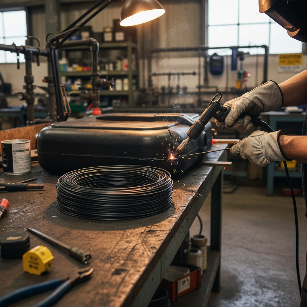 Premium MDPE Welding Rod - High-Performance Black Welding Rod for Plastic Repair and Fabrication