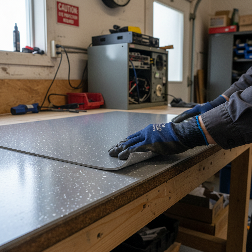 Premium 100% Recycled Plastic Sheet with Matte Finish - High-Performance Polystyrene Panels for Eco-Friendly Design Applications