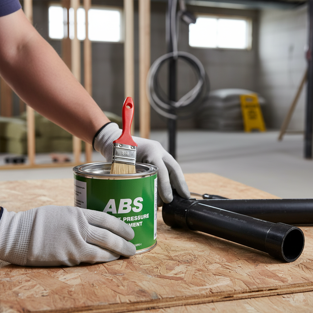 Premium ABS Solvent Cement 500ml - High-Performance Adhesive for Strong Bonds and Quick Drying