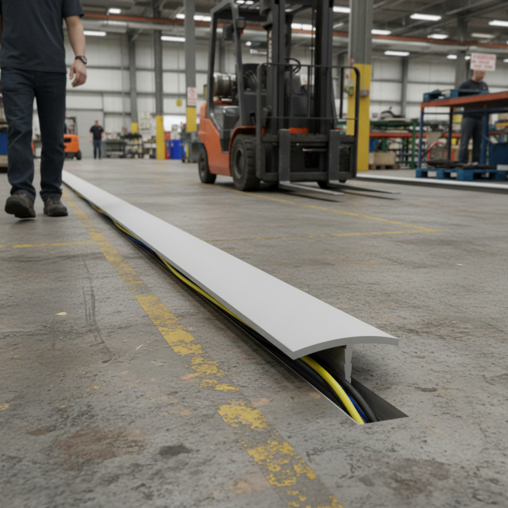 Premium Flexible Convex Top T Barb Sections for Edging Trim - 25m Coil in White/Black PVC