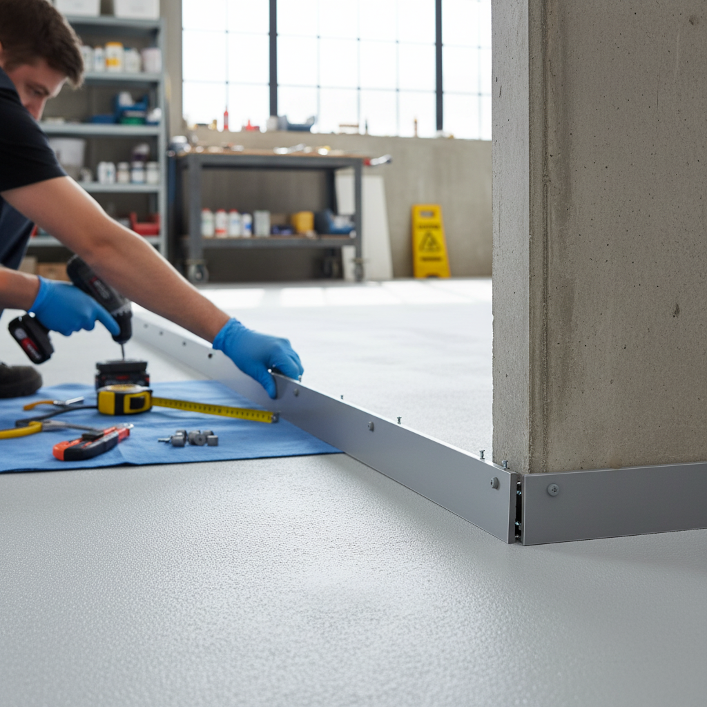 Premium Plastic PVC Grey Angle Trim for Corner Protection - 75m Pack (25 x 3m) with Rigid PVC Construction