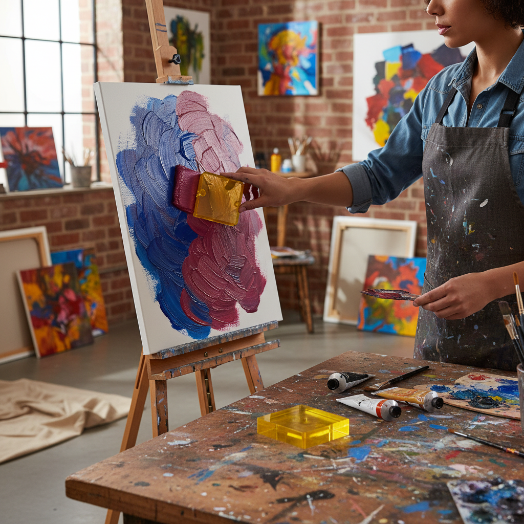 Premium Marigold Yellow Acrylic Sheet - High-Gloss, Lightweight, UV-Resistant, Fully Recyclable, 15mm Thick, Easy to Fabricate