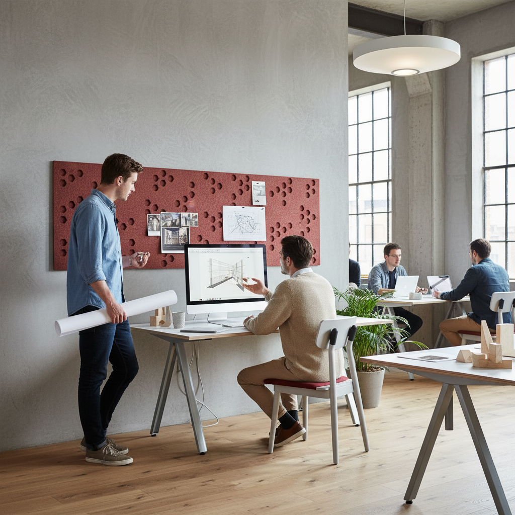 Premium 100% Recycled PET Felt Beehive Acoustic Panel 9mm - Pack of 2 with Superior Sound Absorption