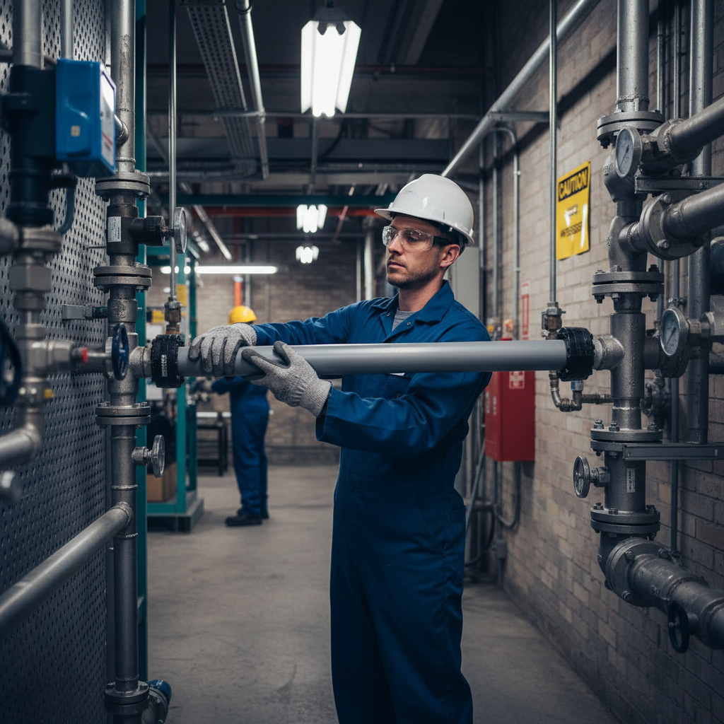 Premium UPVC Grey Hollow Rod - High Mechanical Strength, Chemical Resistance, and Easy Processing for Industrial Applications