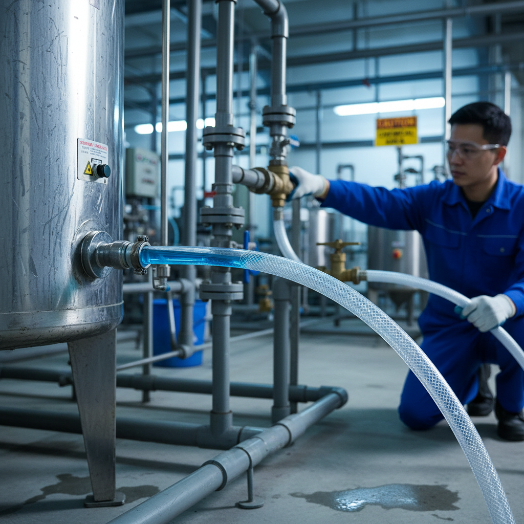 Premium Reinforced Flexible Polyurethane Clear Tube - High-Performance Kink Resistant with Excellent Chemical and Abrasion Resistance