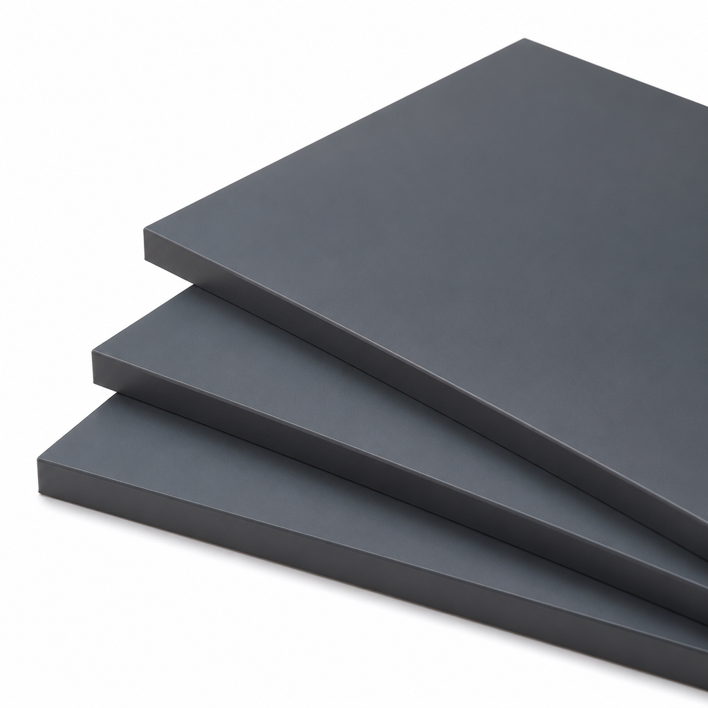 Unplasticised PolyVinylChloride Grey Sheet 3mm to 9mm thick for Cabinets & diy projects