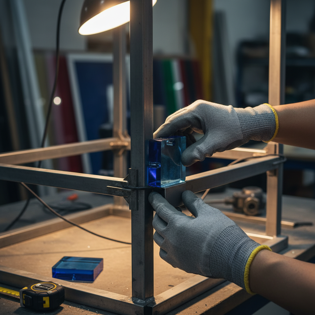 Premium 15mm Thick Acrylic Sheet in Night Blue - High-Gloss Finish, UV-Resistant, Fully Recyclable