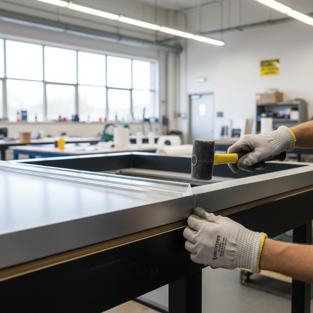Premium Clear Acrylic Extruded 90° Triangle Bar for Displays and Lighting Applications