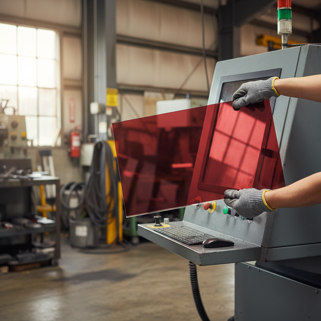 Premium Red Acrylic Mirror Sheet - High-Performance, Shatter-Resistant, Lightweight Material for Versatile Applications
