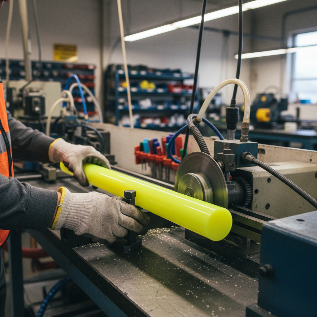 Premium Extruded Fluorescent Acrylic Yellow Rod for High Luminance and Light Diffusion Applications
