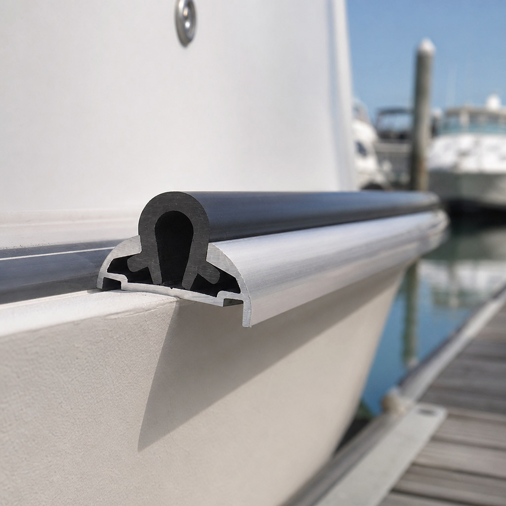 Aluminium Fender 50mm x 30.2mm – 3.65 Metre Length