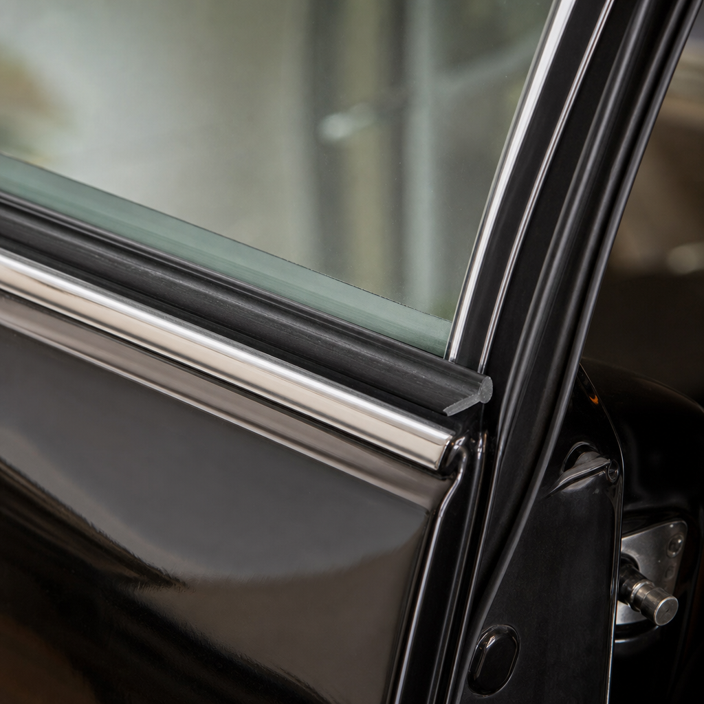 Rubber Door Glass Welt Seal 18mm x 4mm – Per Metre