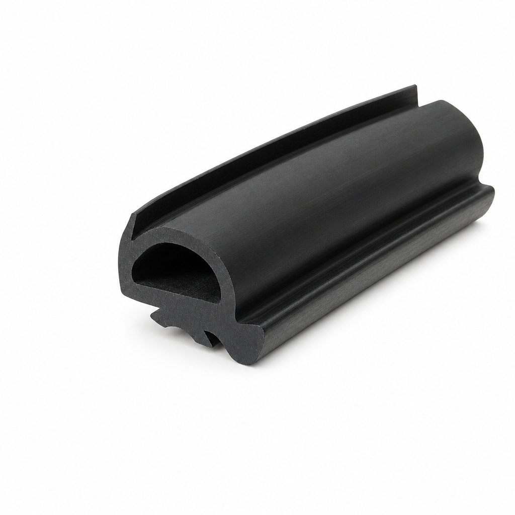 EPDM Rubber Pillar Seal 27.8mm x 17.4mm – Per Metre