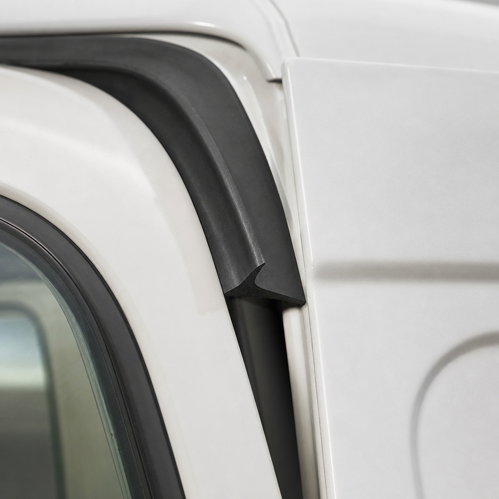 Rubber Van to Body Cab Seal 41.3mm x 12mm – 3.65m Length