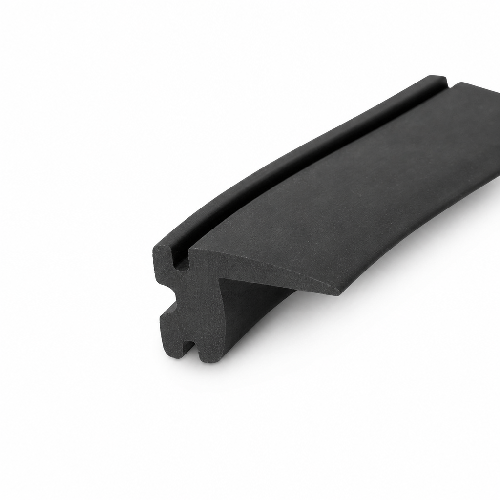 Upright Seal for Front Quarterlight 17mm x 11.3mm – Per Metre