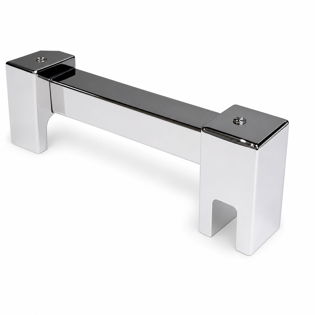 Adjustable Telescopic Shower Support Bar for 8mm Glass