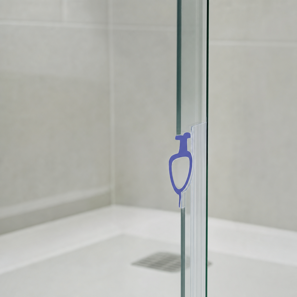 Bifold Channel T Shower Seal for 12-17mm Gap – 6.5mm Width