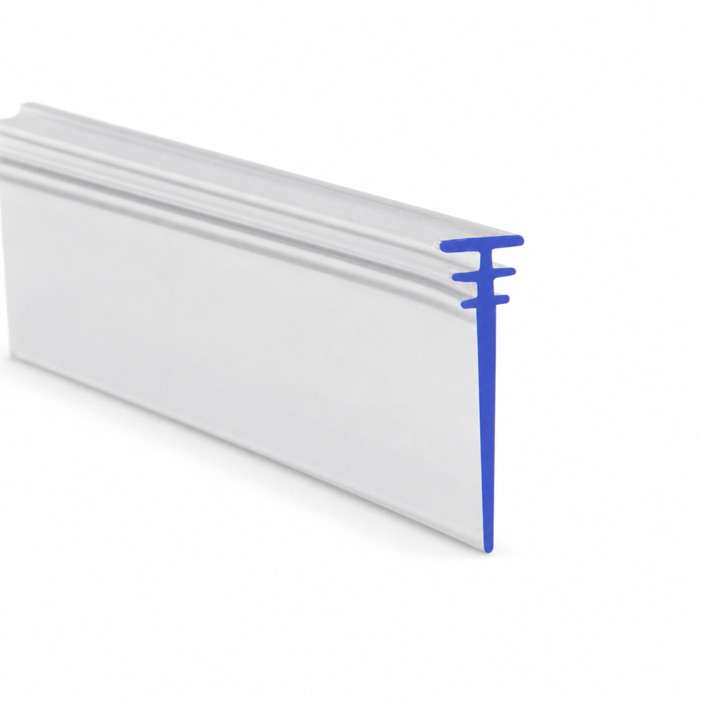 Bifold Channel T Shower Seal – Fits 4-8mm Channels, 32mm Tall