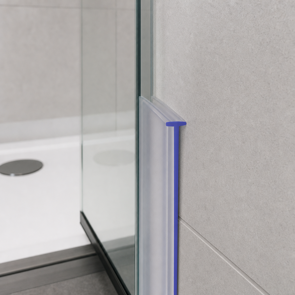 Bifold Channel T Shower Seal – Seals 17-22mm Gap, 5mm Width