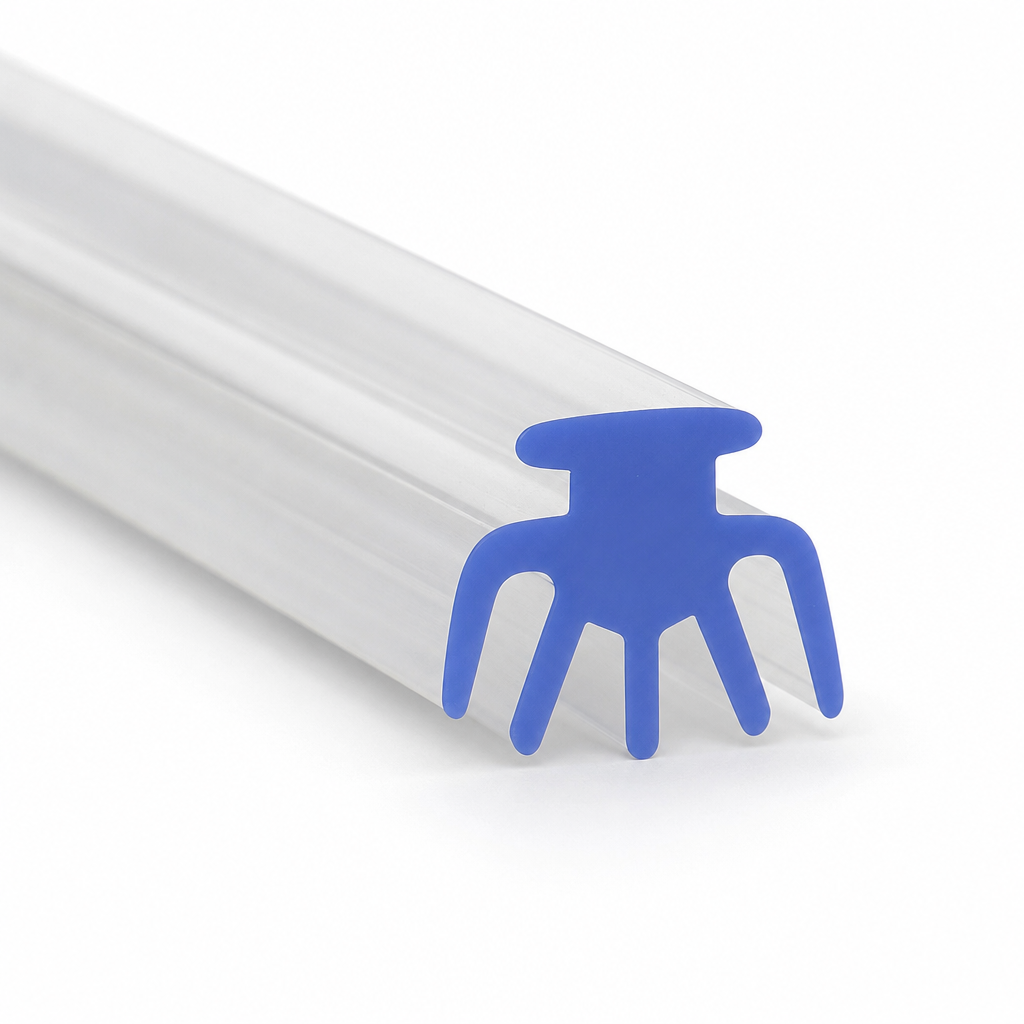 Bifold Channel T Shower Seal for 9-14mm Gap – 8mm Wide