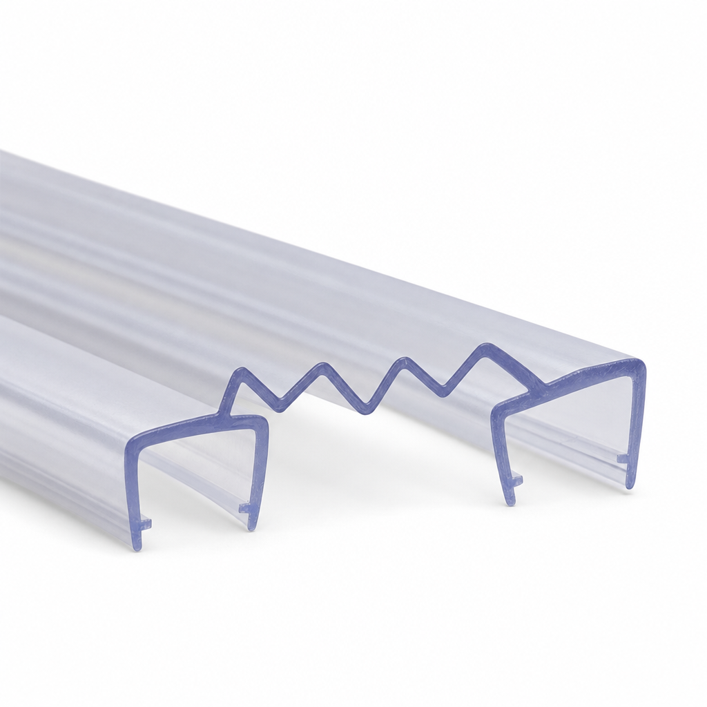 Bifold Channel T Shower Seal for 8-10mm Glass – 40mm Gap