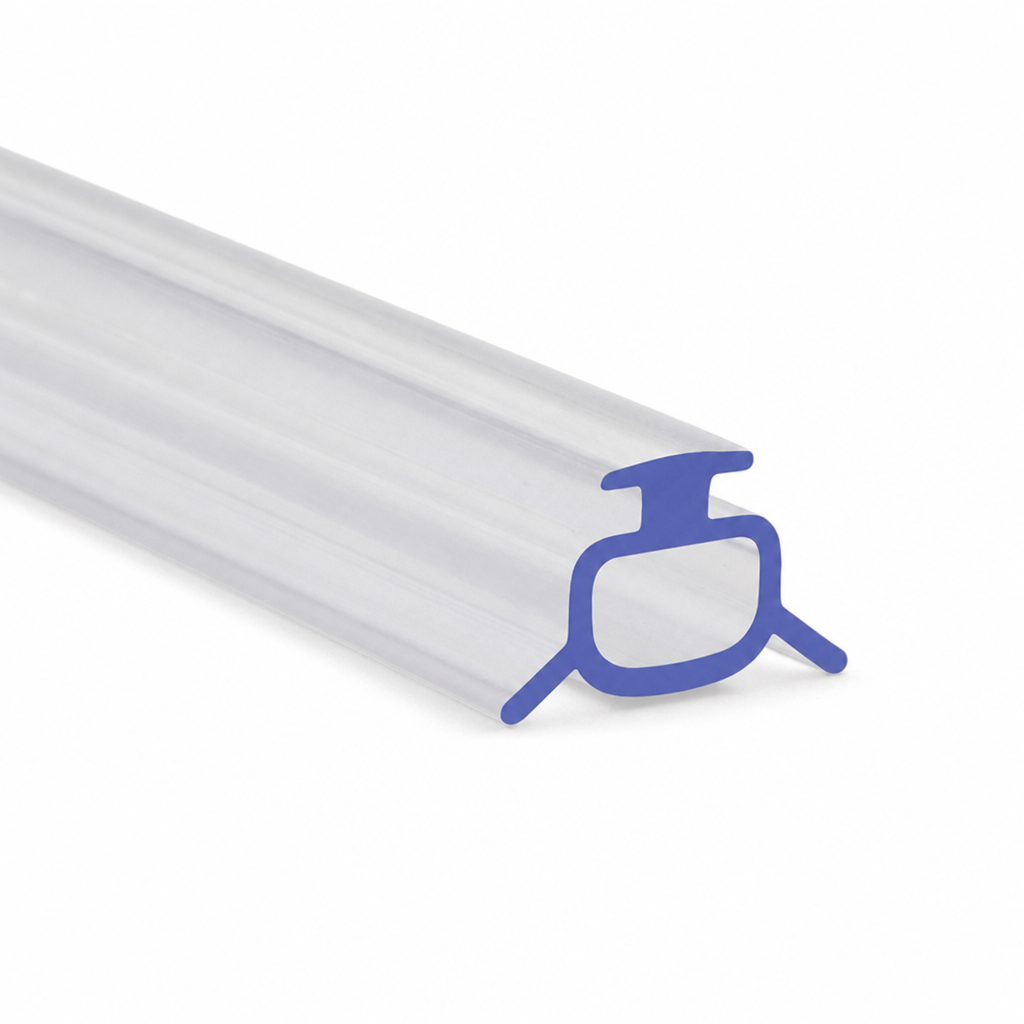 Bifold Channel T Shower Seal – 5mm Wide for 3-8mm Gap