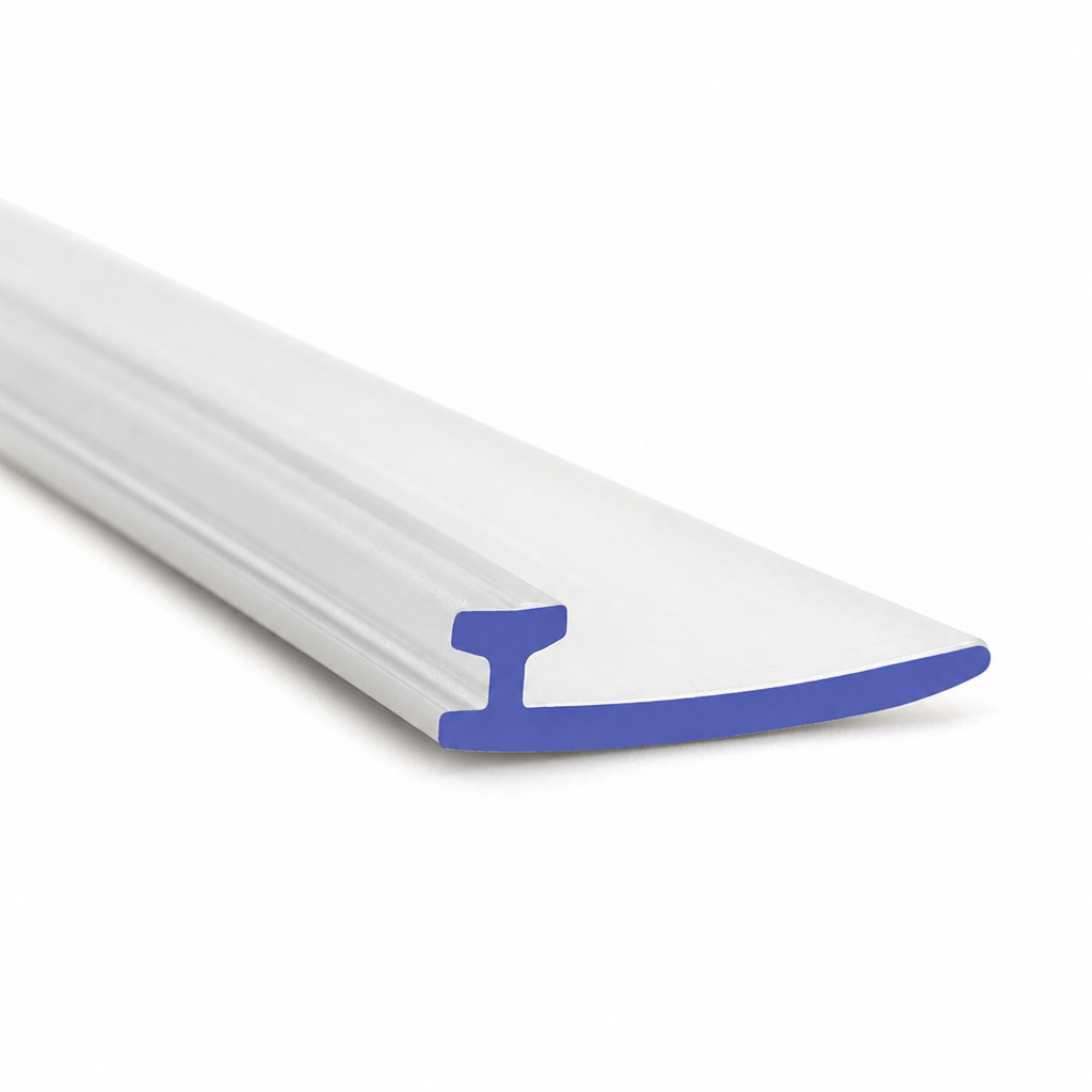Bifold Channel T Shower Seal – 3.5mm Wide for 1-3mm Gaps